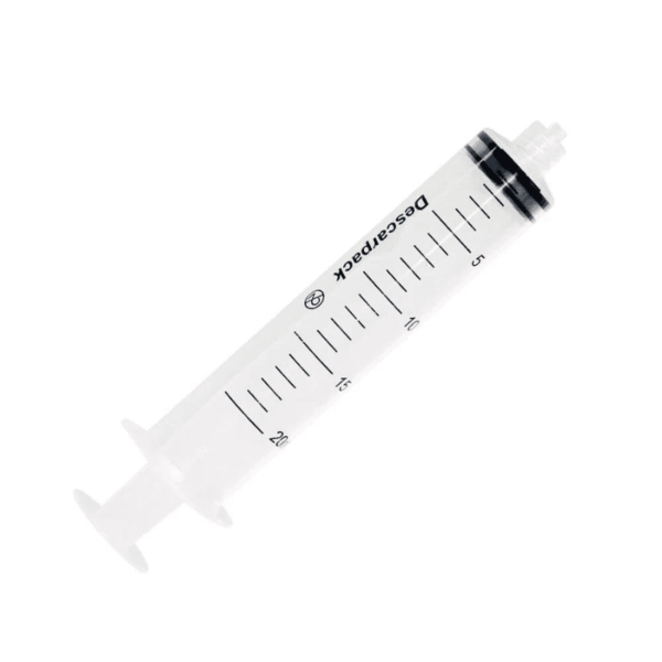 SERINGA 20 ML BICO LUER LOCK