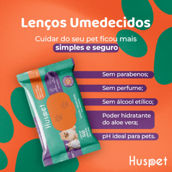 LENÇOS UMIDECIDOS PET 80 FOLHAS - Image 2