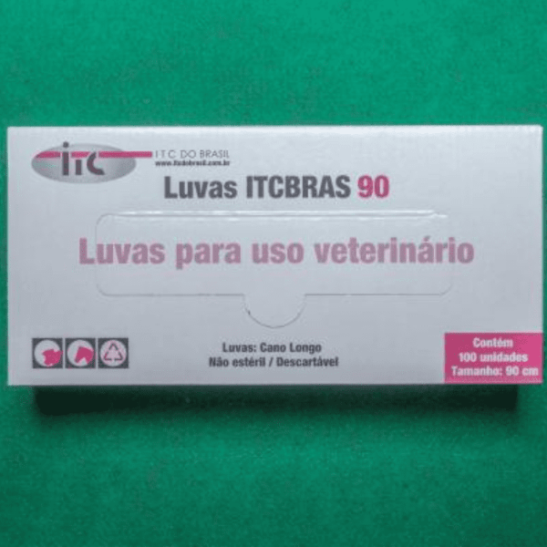 LUVAS PARA PALPAÇÃO ITC 90 CX COM 100 UNI