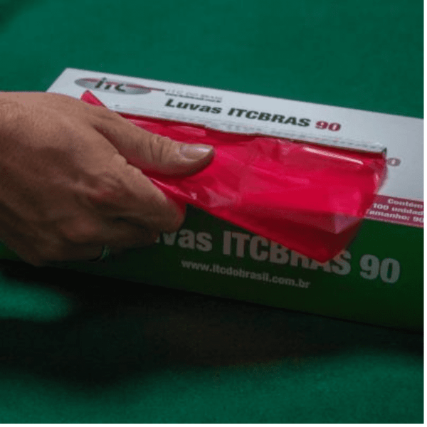 LUVAS PARA PALPAÇÃO ITC 90 CX COM 100 UNI - Imagem 4