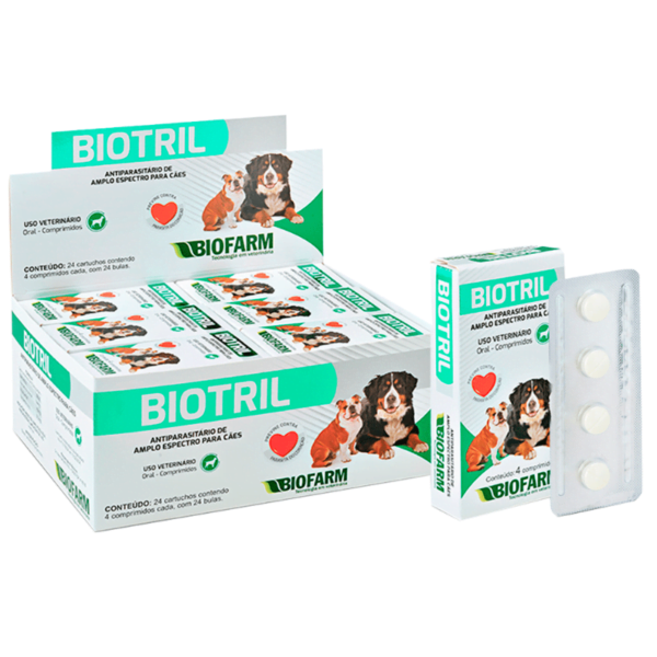 BIOTRIL COMPRIMIDO C/ 4 UNI.