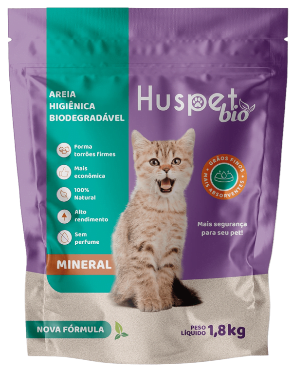 AREIA HIGIÊNICA MINERAL BIODEGRADÁVEL - Image 2