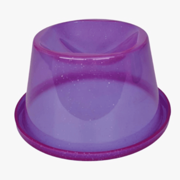 COMEDOURO/BEBEDOR GATO ALTO COM GLITER 140 ML - Image 2
