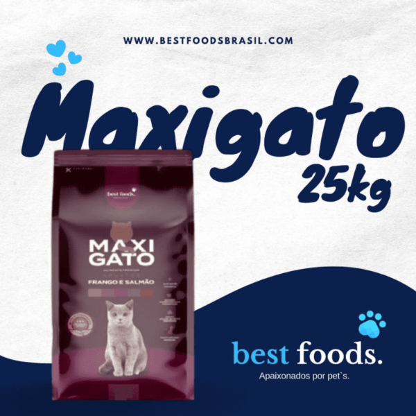 RAÇÃO MAXI GATO PREMIUM 25 KG - Image 2