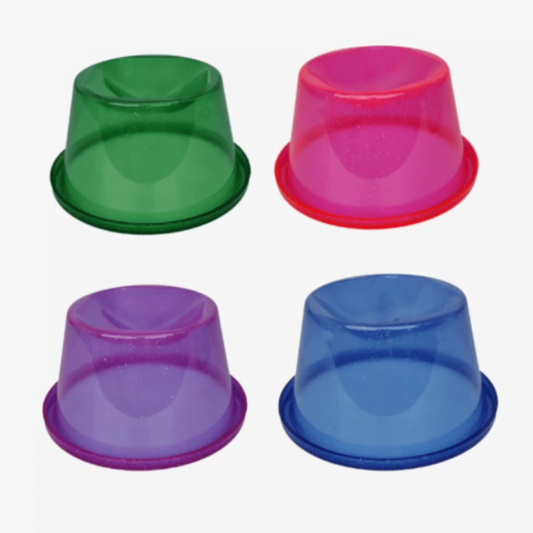 COMEDOURO/BEBEDOR GATO ALTO COM GLITER 140 ML - Image 5