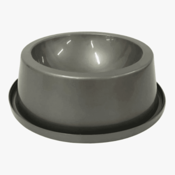 COMEDOURO/BEBEDOR MÉDIO ANTIFORMIGAS 850 ML ALUMINIZADO