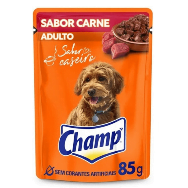 CHAMP SACHE ADULTO CARNE 85 G