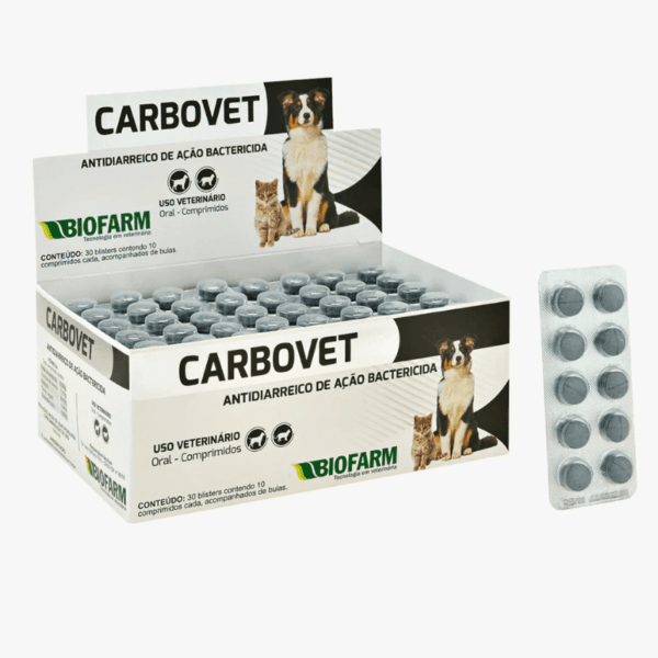 CARBOVET - 20 COMPRIMIDOS