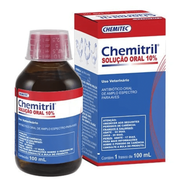 CHEMITRIL ORAL 10% Antibiótico Aves 10 ML